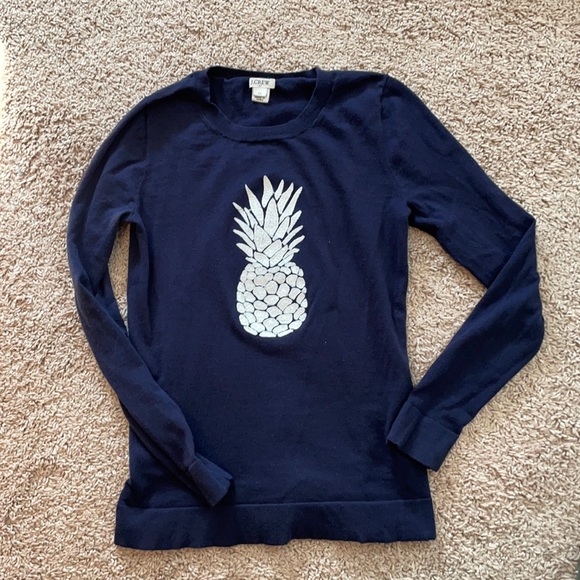 J Crew Pineapple Sweater Cotton | Poshmark